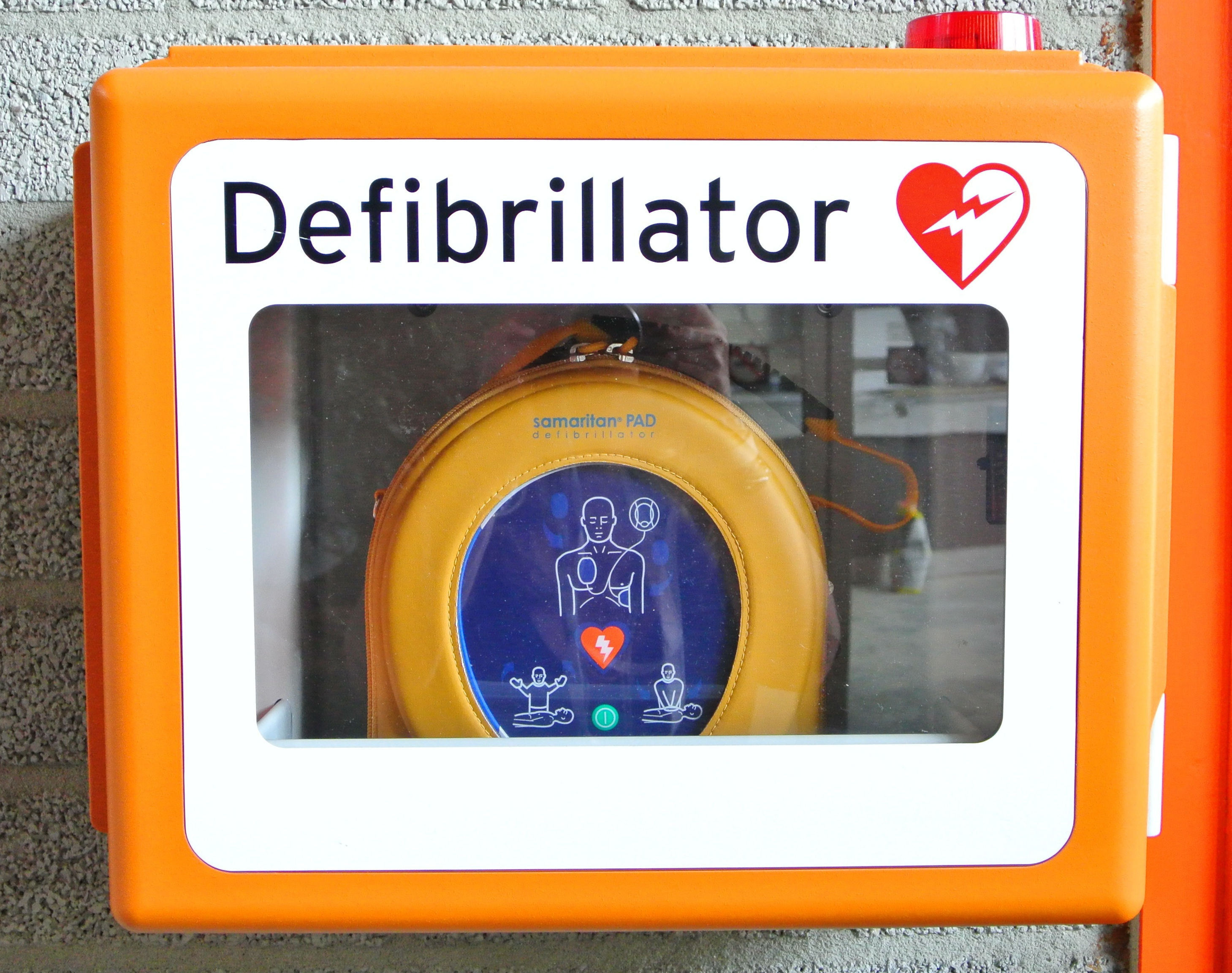 Defibrillator Spendenaktion